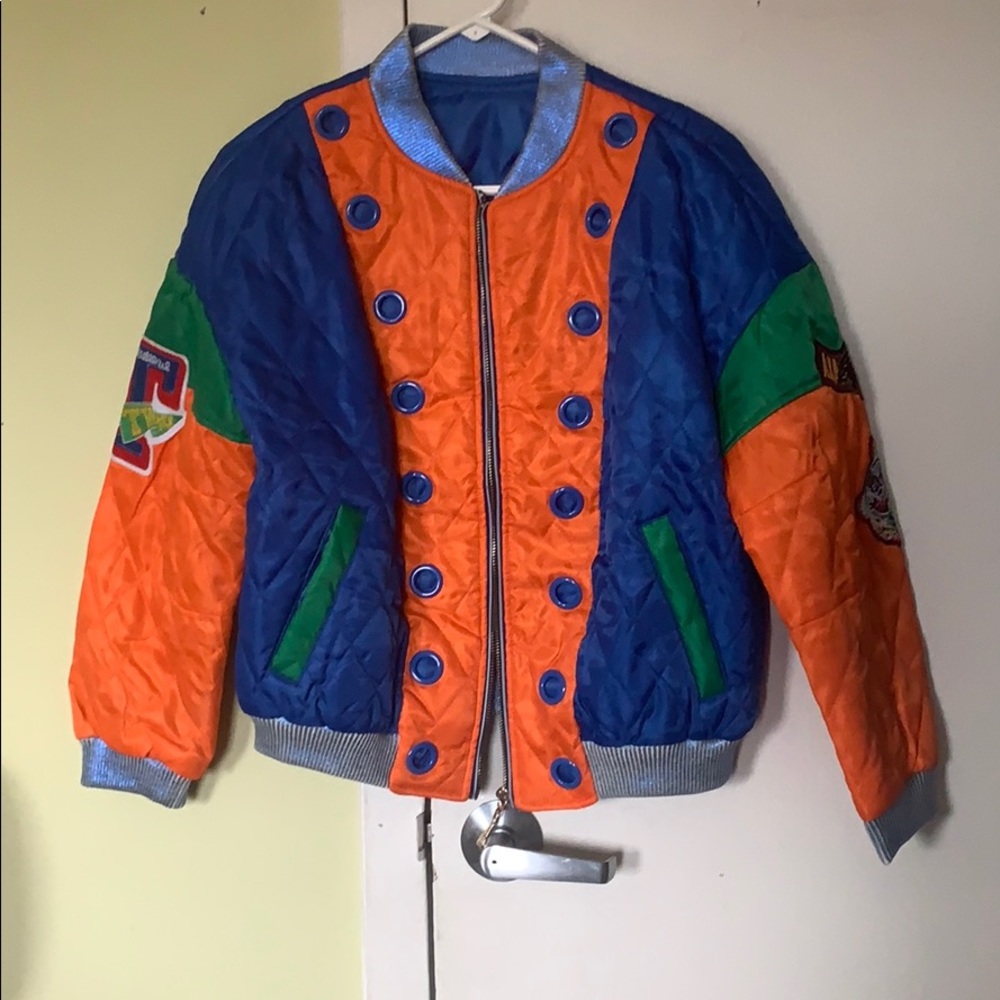 unisex color popping jacket
